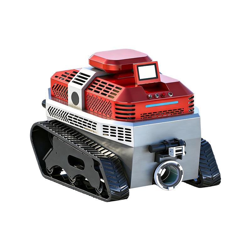 Компактный гусеничный интеллектуальный дренажный робот (600 м³/ч)