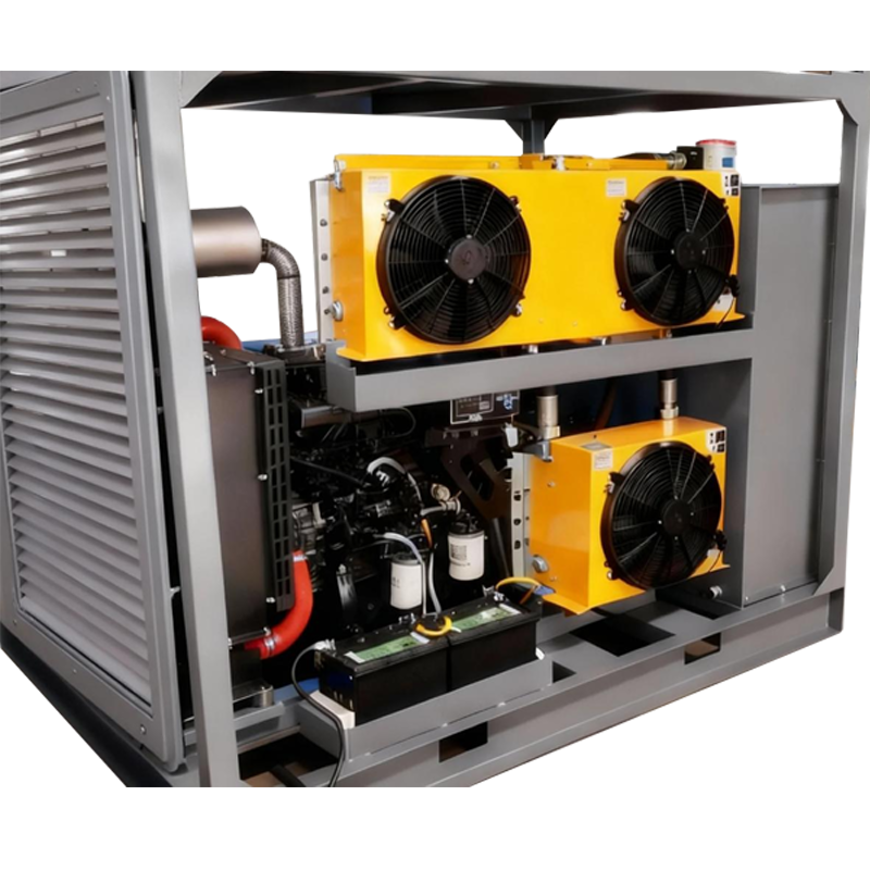 Закрытый гидравлический силовой агрегат (HPU) мощностью 130 л.с